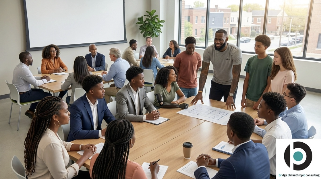 More Than an Athlete: The Impact of LeBron James’ Philanthropic Vision More Than an Athlete: The Impact of LeBron James' Philanthropic Vision